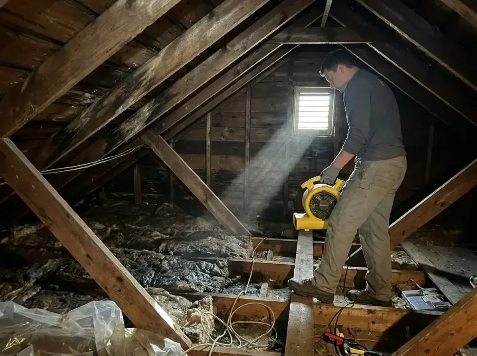 attic-water-damage-drying-proc-007 — frequently asked questions, Emergency Water Extraction & 24/7 Flood Response in New Bra…